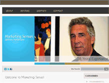 Tablet Screenshot of mktgsensei.com